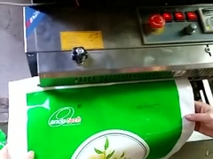 hot sealing machine plastic bag closed